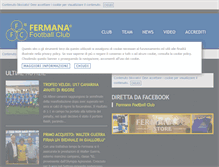 Tablet Screenshot of fermanafc.com